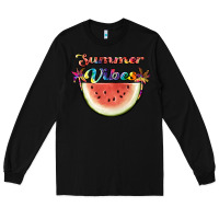 Black summer vibes Long Sleeve Tee - JahusDesignShop