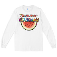 White summer vibes Long Sleeve Tee - JahusDesignShop