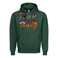 Sports Green Will Trade Brother for Candy Zipper Hoodie - texasbilliewilder