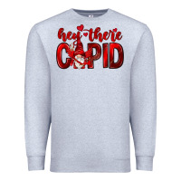 Hey There Cupid Valentine's Day Premium Sweatshirt | Teevron