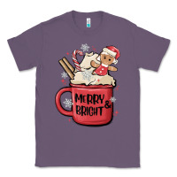 Lavender merry and bright Classic Tee - MaliasSmallBusiness