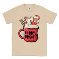 Mushroom merry and bright Classic Tee - MaliasSmallBusiness