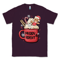 Plum merry and bright Classic Tee - MaliasSmallBusiness