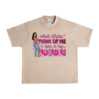 French Oak what other think of me is none of my business Urban Heavy Tee - NancyCooperArtShop