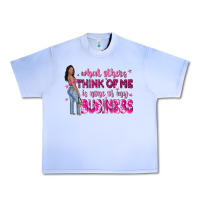 Grape Ice what other think of me is none of my business Urban Heavy Tee - NancyCooperArtShop