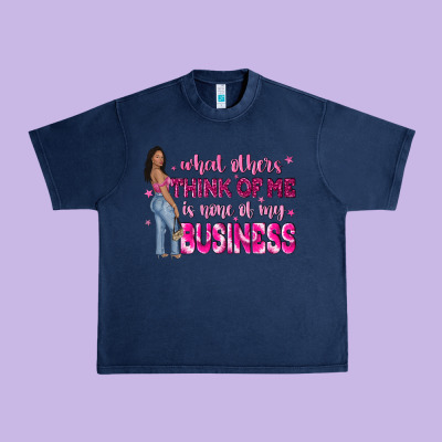 What Other Think Of Me Is None Of My Business Urban Heavy Tee Designed By Nancycooperartshop