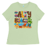Matcha salty beach Ladies Tee - AdoDesignShop
