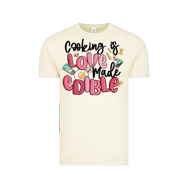 Cooking Is Love Made Edible Vintage Tee by MaliasSmallBusiness | Teevron