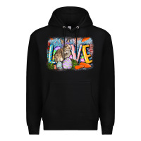 Black love easter Premium Hoodie - CowGirlArtShop