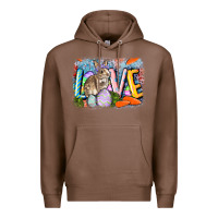 Chestnut love easter Premium Hoodie - CowGirlArtShop
