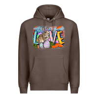 Coffee love easter Premium Hoodie - CowGirlArtShop