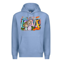 Colony Blue love easter Premium Hoodie - CowGirlArtShop