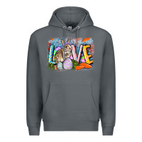 Rock love easter Premium Hoodie - CowGirlArtShop