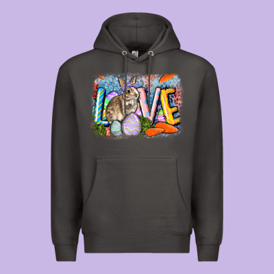 Love Easter Premium Hoodie Designed By Cowgirlartshop