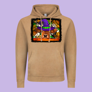 Halloween Heifer Vintage Hoodie Designed By Jasminsmagicworld