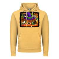 Vintage Mustard halloween heifer Vintage Hoodie - Jasminsmagicworld