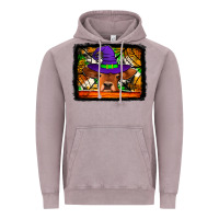 Vintage Zinc halloween heifer Vintage Hoodie - Jasminsmagicworld