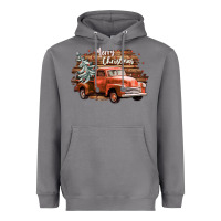 Storm merry christmas truck Heavyweight Hoodie - CowGirlArtShop