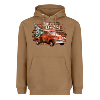 Toasted Coconut merry christmas truck Heavyweight Hoodie - CowGirlArtShop
