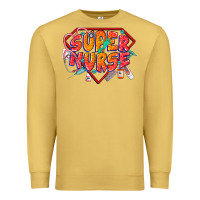 Antique Gold super nurse Premium Sweatshirt - CowGirlArtShop