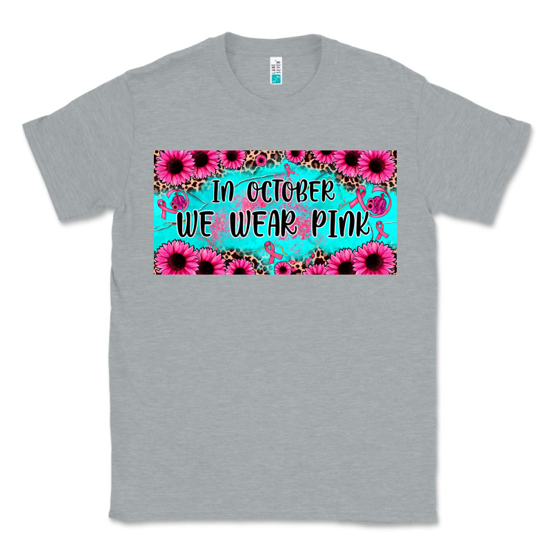 In October We Wear Pink Classic Tee by JahusDesignShop | Teevron