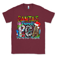 Burgundy Santas Favorite PCA Patient Care Assistant Classic Tee - CowhideDigitalArt