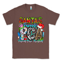 Chestnut Santas Favorite PCA Patient Care Assistant Classic Tee - CowhideDigitalArt