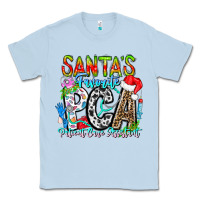 Dusty Blue Santas Favorite PCA Patient Care Assistant Classic Tee - CowhideDigitalArt