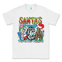 White Santas Favorite PCA Patient Care Assistant Classic Tee - CowhideDigitalArt