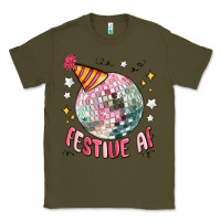 Army Green festive af Classic Tee - MaliasSmallBusiness