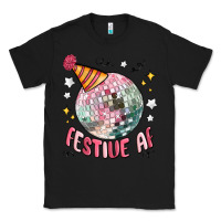 Black festive af Classic Tee - MaliasSmallBusiness