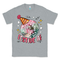 Heather Grey festive af Classic Tee - MaliasSmallBusiness