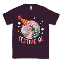 Plum festive af Classic Tee - MaliasSmallBusiness