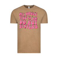 Vintage Coffee my whole vibes on do not disturb Vintage Tee - MaliasSmallBusiness