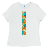 White fall pumpkin Ladies Tee - BundleAndBundleShop