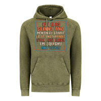 Vintage Olive if i was skinny and mentally stable i'd be unstopp Vintage Hoodie - MaliasSmallBusiness