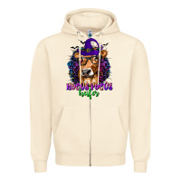 Sandshell Hocus Pocus Heifer with Cow and Halloween Zipper Hoodie - texasbilliewilder