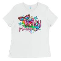 White beach please Ladies Tee - AdoDesignShop
