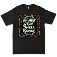 Black whiskey bent hell bound black Premium Tee - AdoDesignShop