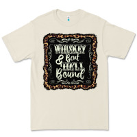 Bone whiskey bent hell bound black Premium Tee - AdoDesignShop