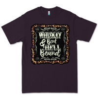 Plum whiskey bent hell bound black Premium Tee - AdoDesignShop