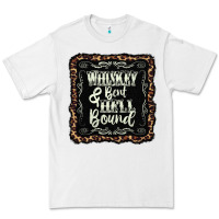 White whiskey bent hell bound black Premium Tee - AdoDesignShop