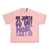 Salmon my joints go out more than ı do Urban Heavy Tee - MaliasSmallBusiness