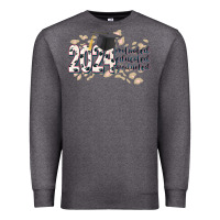 Charcoal Heather 2024 motivated educated graduated Premium Sweatshirt - CowGirlArtShop