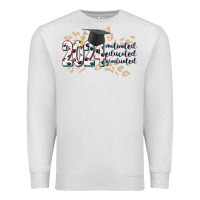 Oatmeal Heather 2024 motivated educated graduated Premium Sweatshirt - CowGirlArtShop