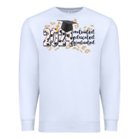 White 2024 motivated educated graduated Premium Sweatshirt - CowGirlArtShop