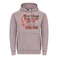 Vintage Zinc your wings were ready but my heart was not Vintage Hoodie - MaliasSmallBusiness