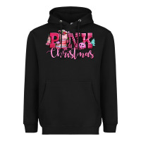 Black pink christmas Heavyweight Hoodie - CowGirlArtShop