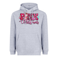 Heather Grey pink christmas Heavyweight Hoodie - CowGirlArtShop