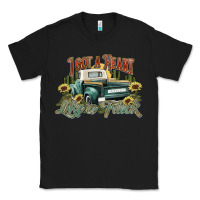 Black i got a heart like a truck western sunflower Classic Tee - NancyCooperArtShop